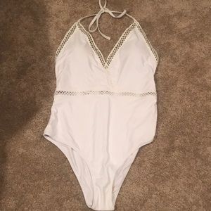 One piece bathing suit (large)